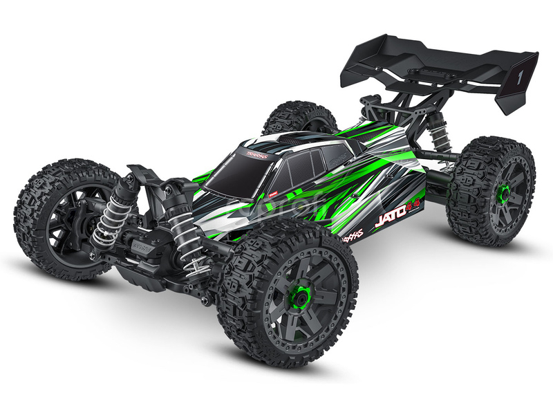 RC auto Traxxas Jato 1:8 4WD BL-2S RTR, červené