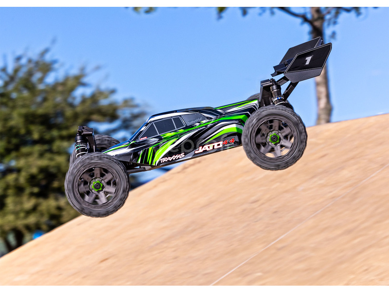 RC auto Traxxas Jato 1:8 4WD BL-2S RTR, zelené