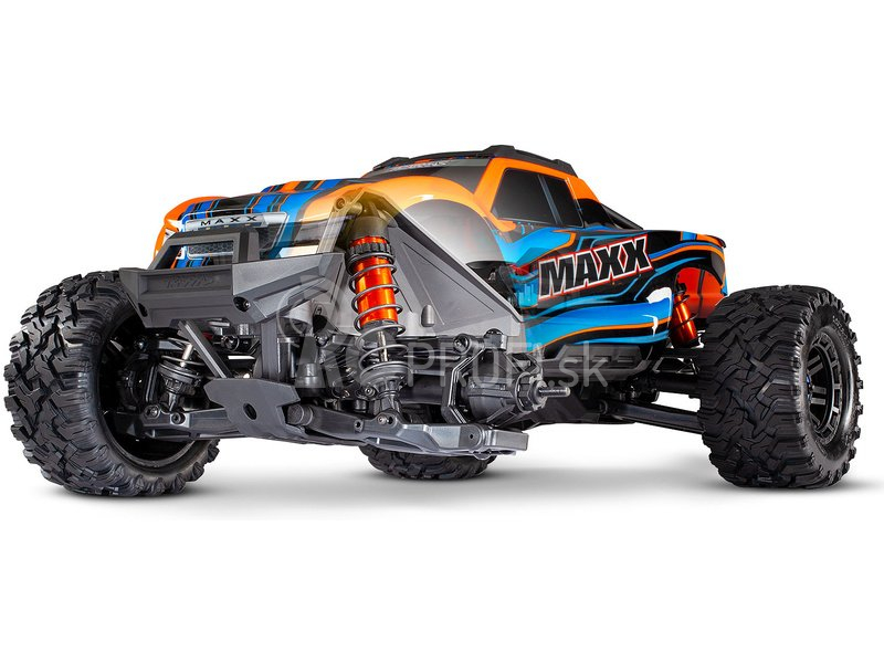 RC auto Traxxas Maxx 1:8 4WD TQi RTR, červená