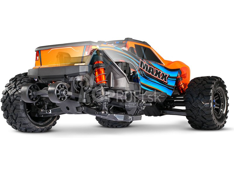 RC auto Traxxas Maxx 1:8 4WD TQi RTR, červená