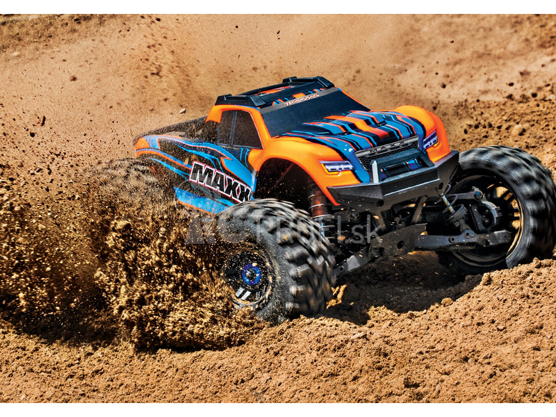 RC auto Traxxas Maxx 1:8 4WD TQi RTR, červená