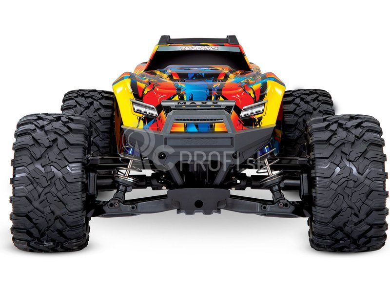 RC auto Traxxas Maxx 1:8 4WD TQi RTR, červená