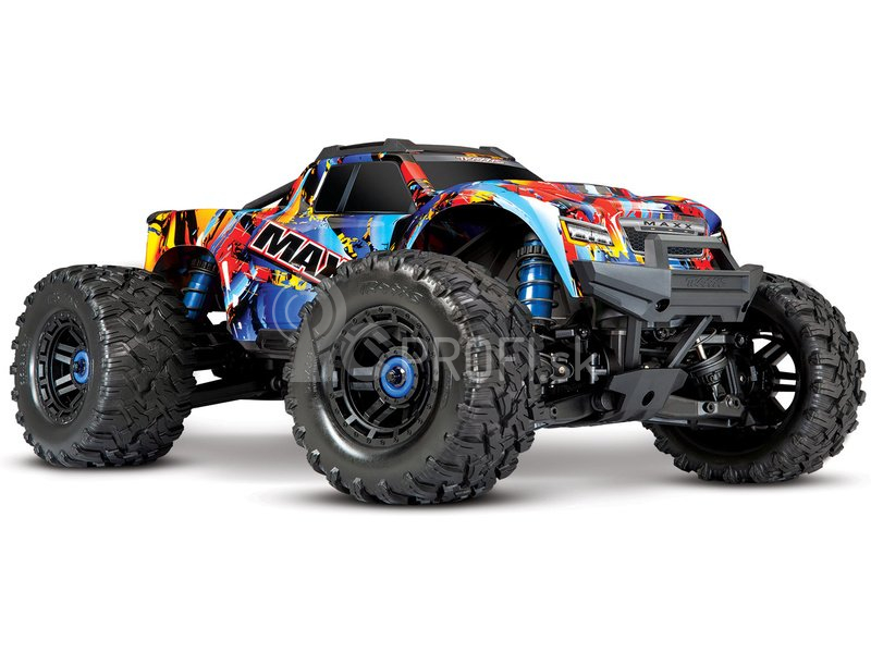 RC auto Traxxas Maxx 1:8 4WD TQi RTR, červená