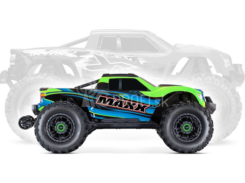 RC auto Traxxas Maxx 1:8 4WD TQi RTR, červená