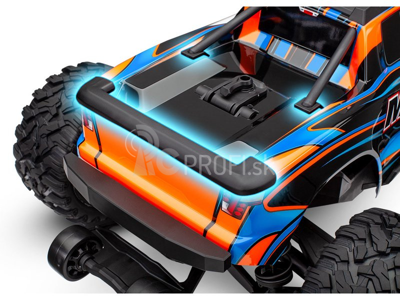 RC auto Traxxas Maxx 1:8 4WD TQi RTR, červená