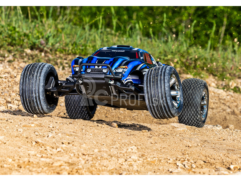 RC auto Traxxas Rustler 1:10 BL-2s RTR, červené