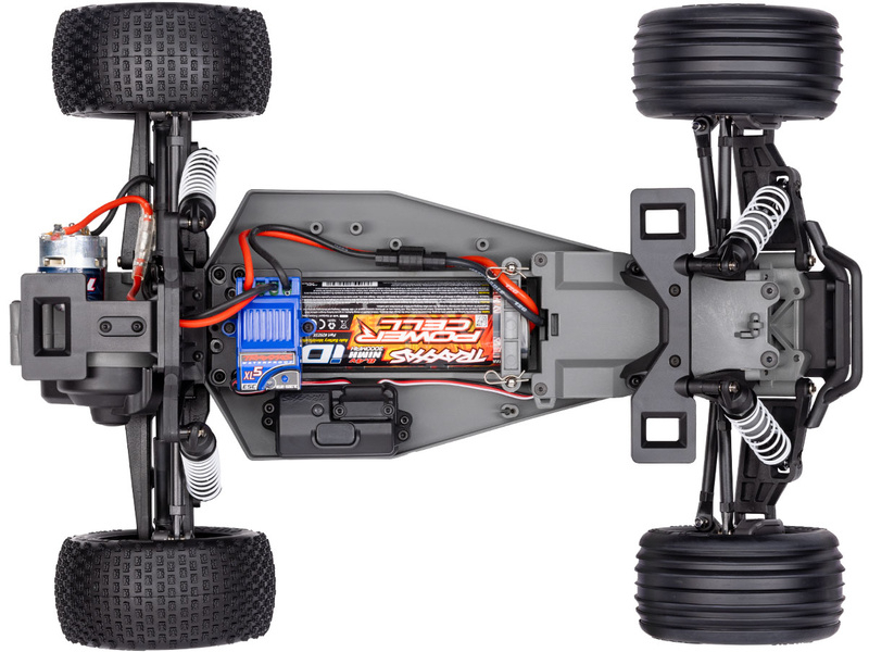 RC auto Traxxas Rustler 1:10 HD RTR, oranžové