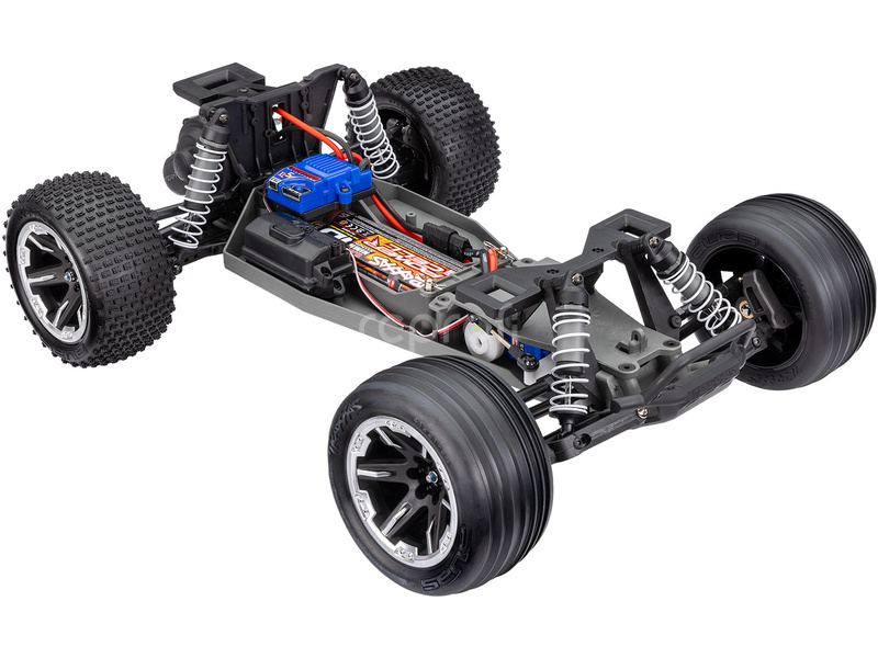 RC auto Traxxas Rustler 1:10 HD RTR, oranžové