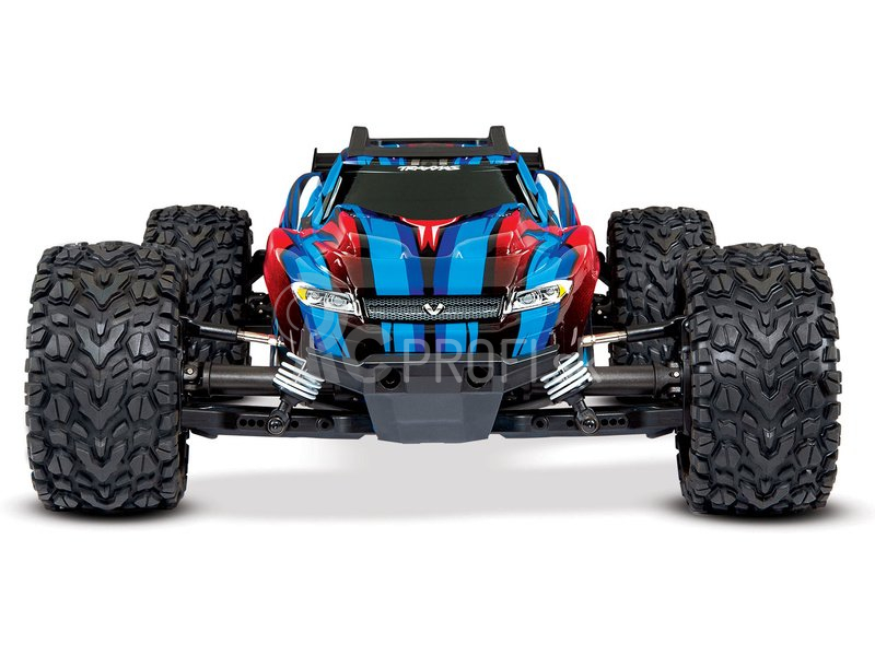 RC auto Traxxas Rustler 1:10 VXL 4WD TQi RTR, Solar Flare