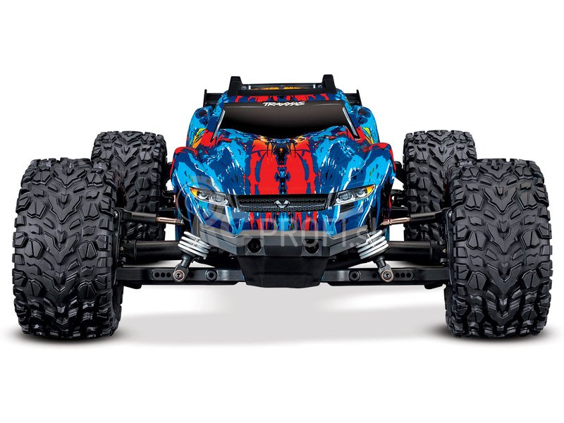 RC auto Traxxas Rustler 1:10 VXL 4WD TQi RTR, Solar Flare