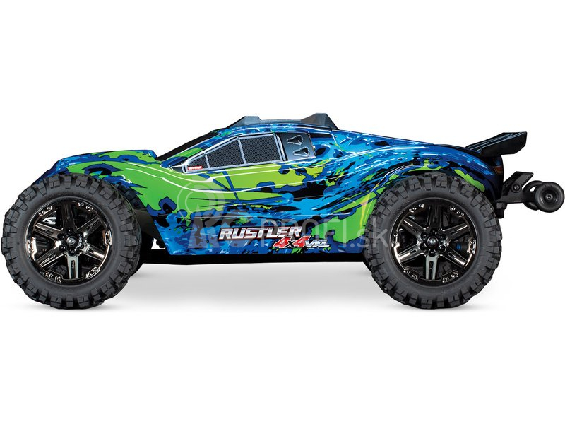 RC auto Traxxas Rustler 1:10 VXL 4WD TQi RTR, Solar Flare