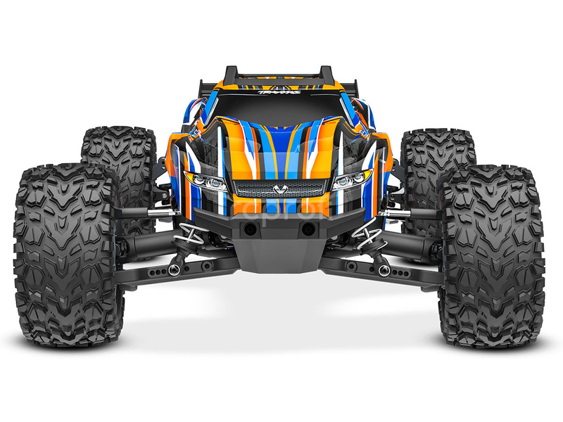 RC auto Traxxas Rustler 1:10 VXL HD 4WD RTR, červené