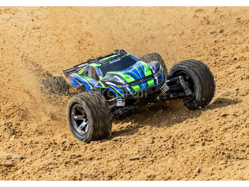 RC auto Traxxas Rustler 1:10 VXL HD 4WD RTR, červené