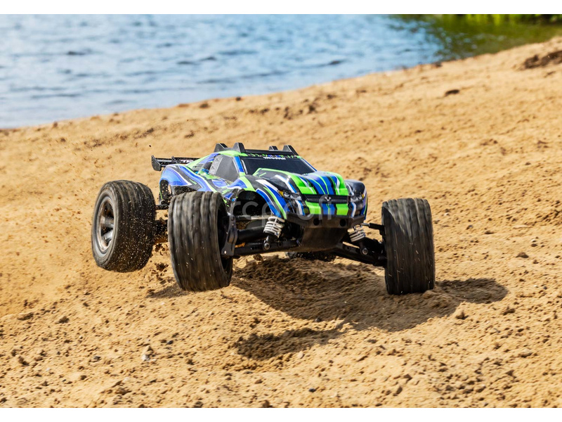 RC auto Traxxas Rustler 1:10 VXL HD 4WD RTR, červené