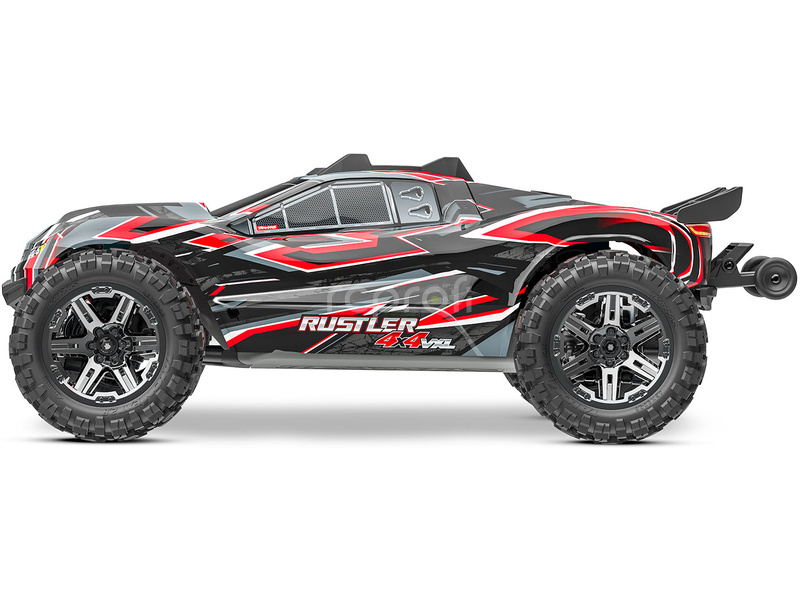 RC auto Traxxas Rustler 1:10 VXL HD 4WD RTR, zelené