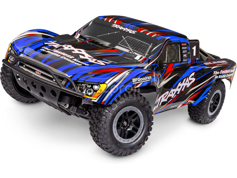 RC auto Traxxas Slash 1:10 BL-2s HD RTR, modré