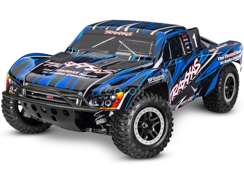 RC auto Traxxas Slash 1:10 HD VXL 4WD RTR, červené