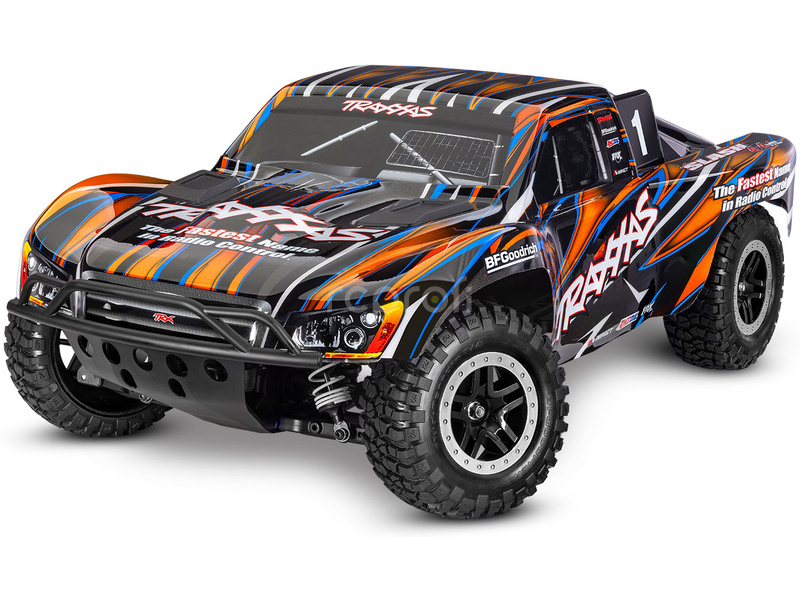 RC auto Traxxas Slash 1:10 HD VXL 4WD RTR, červené