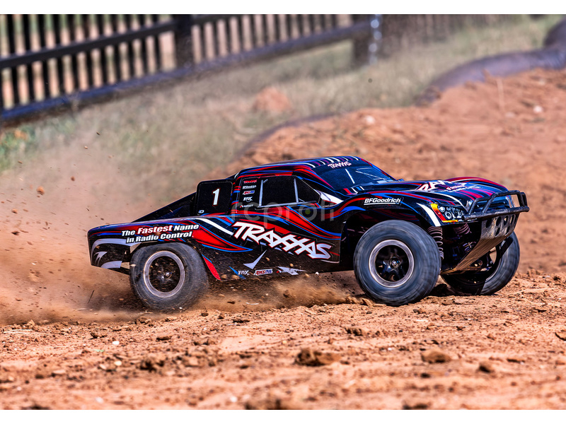 RC auto Traxxas Slash 1:10 HD VXL 4WD RTR, červené