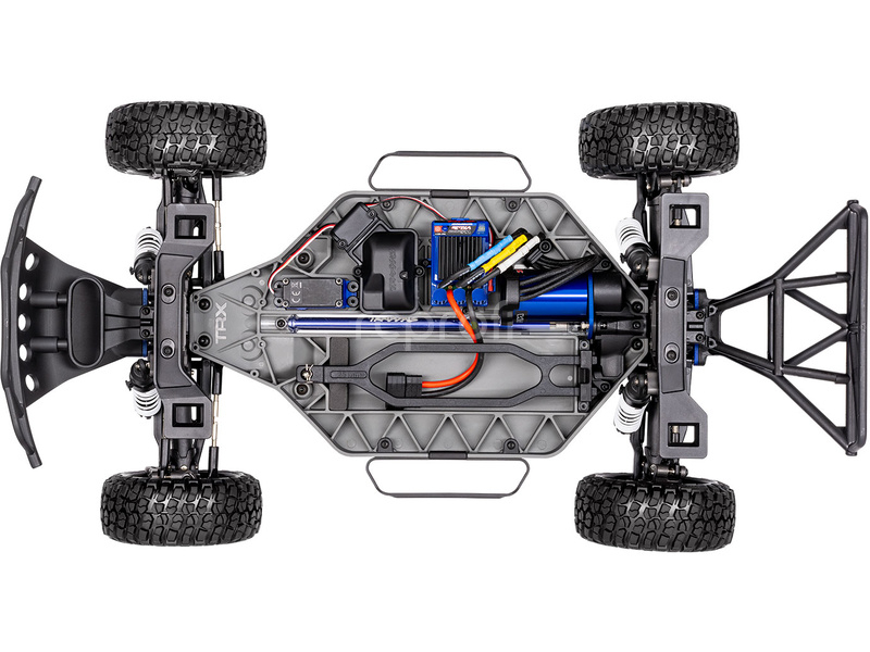 RC auto Traxxas Slash 1:10 HD VXL 4WD RTR, modré