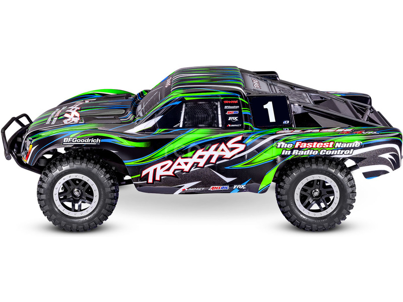 RC auto Traxxas Slash 1:10 HD VXL 4WD RTR, zelené