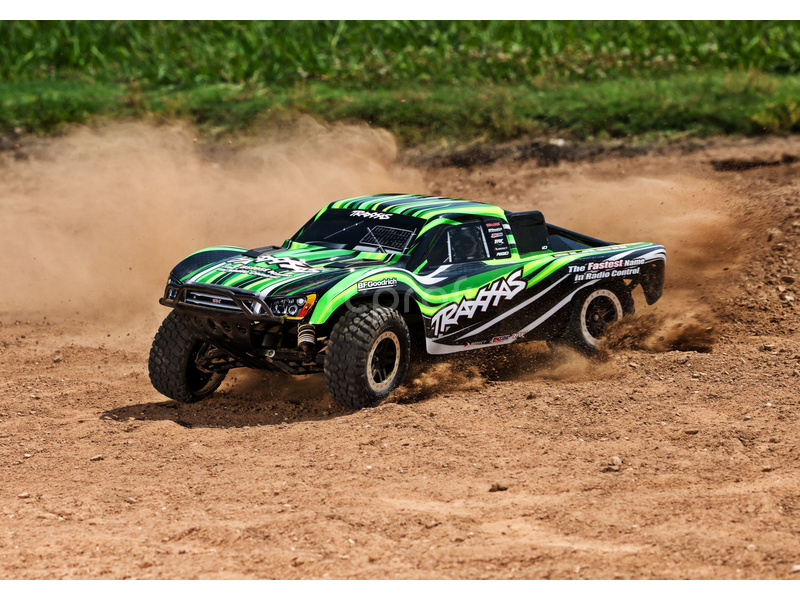 RC auto Traxxas Slash 1:10 HS RTR, zelené