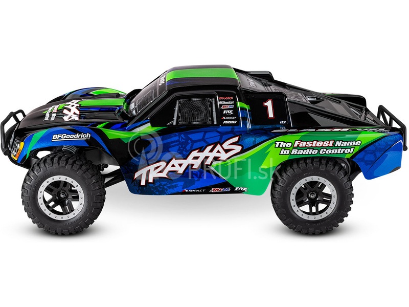 RC auto Traxxas Slash 1:10 VXL RTR, zelené