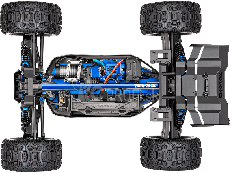 RC auto Traxxas Sledge s pásovými pneumatikami 1:8 RTR, červené