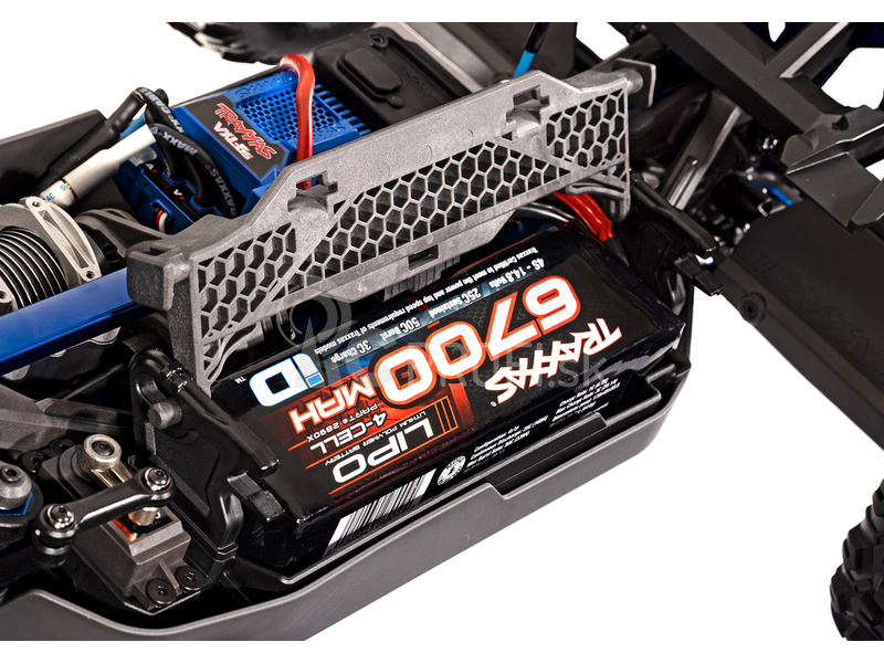 RC auto Traxxas Sledge s pásovými pneumatikami 1:8 RTR, červené