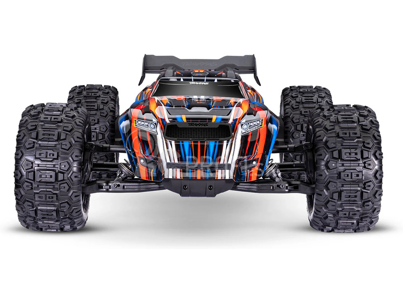 RC auto Traxxas Sledge s pásovými pneumatikami 1:8 RTR, červené