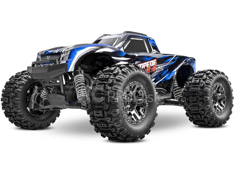 RC auto Traxxas Stampede 1:10 4x4 VXL RTR, červené