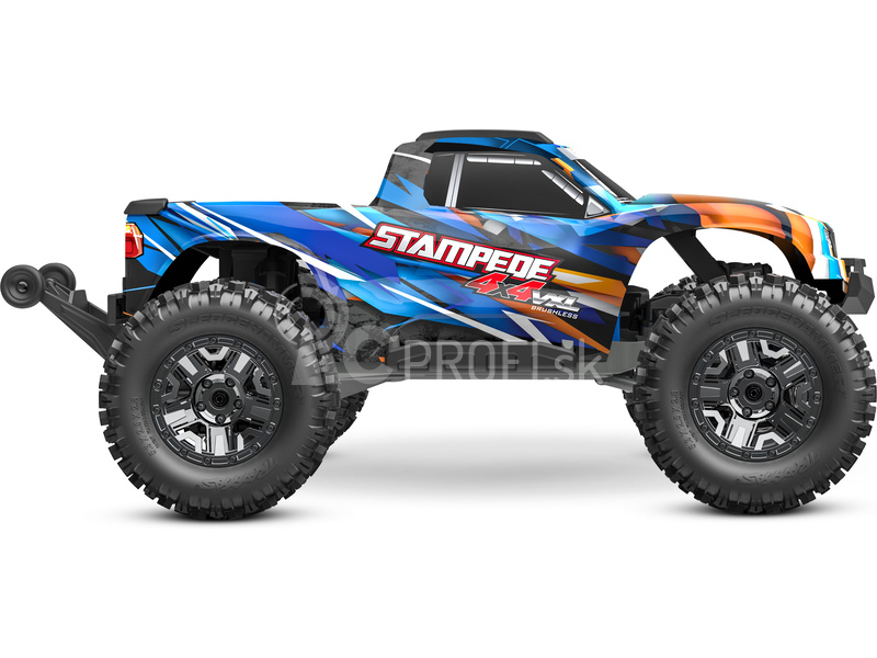 RC auto Traxxas Stampede 1:10 4x4 VXL RTR, červené