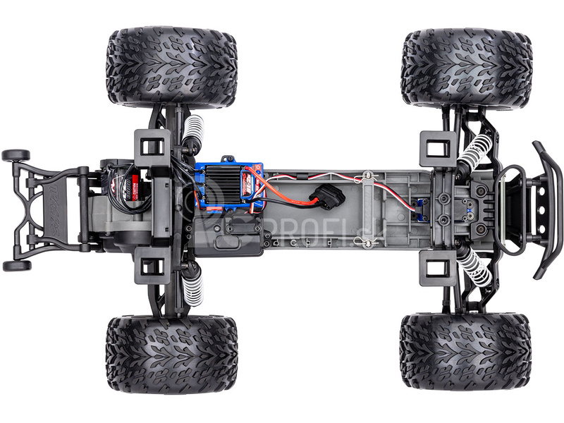 RC auto Traxxas Stampede 1:10 BL-2s RTR, červené