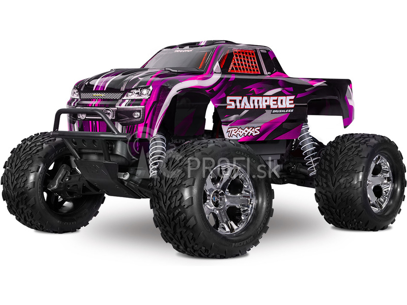 RC auto Traxxas Stampede 1:10 BL-2s RTR, modré