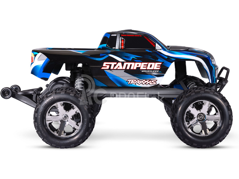 RC auto Traxxas Stampede 1:10 BL-2s RTR, ružové