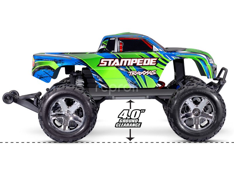 RC auto Traxxas Stampede 1:10 HD RTR, zelené