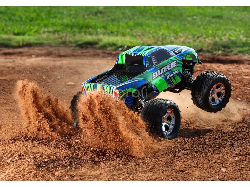 RC auto Traxxas Stampede 1:10 HD RTR, zelené