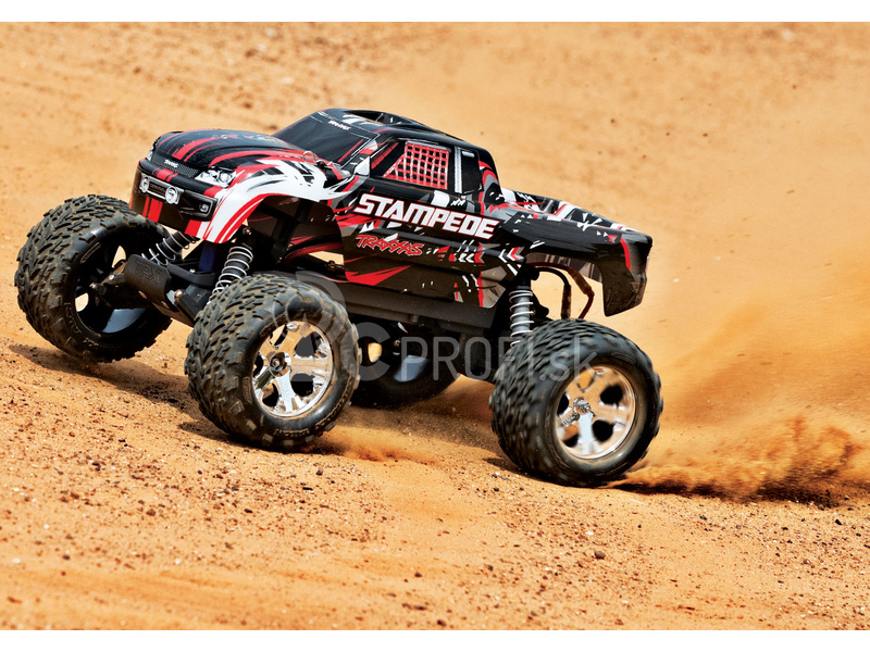 RC auto Traxxas Stampede 1:10 RTR, ružová