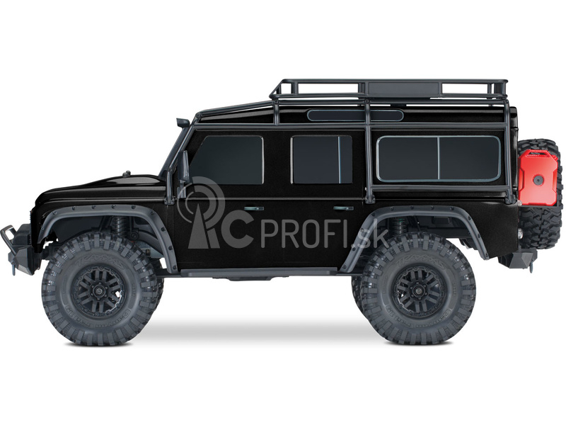 RC auto Traxxas TRX-4 Land Rover Defender 1:10 TQi RTR, čierne