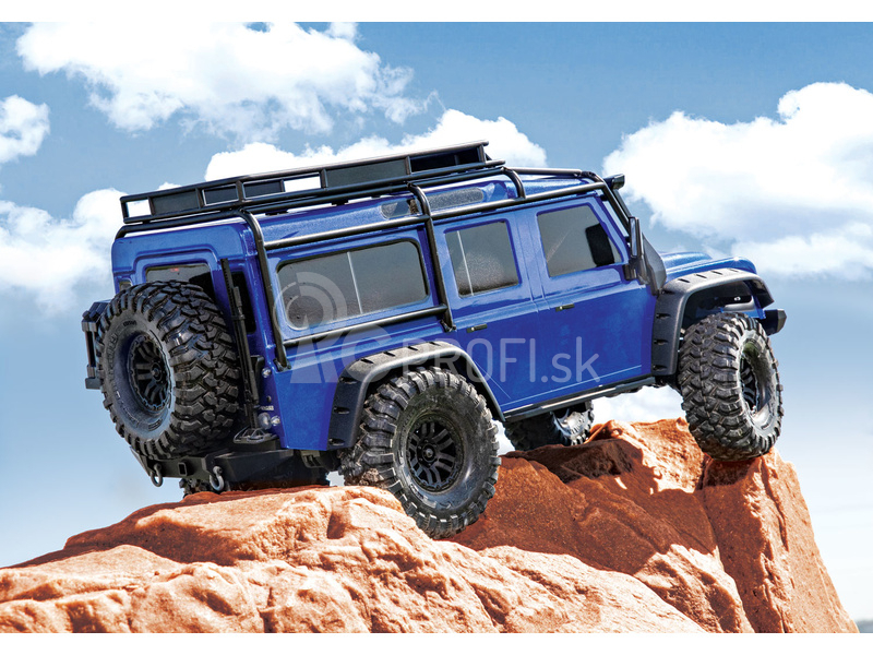 RC auto Traxxas TRX-4 Land Rover Defender 1:10 TQi RTR, čierne