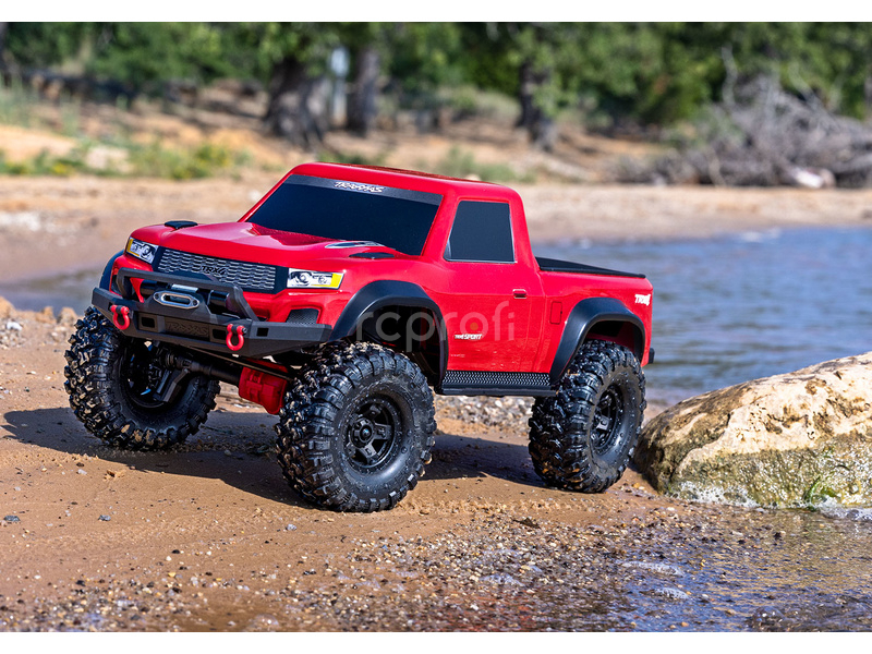 RC auto Traxxas TRX-4 Sport 1:10 Clipless RTR, červené