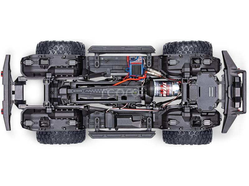 RC auto Traxxas TRX-4 Sport 1:10 Clipless RTR, okrová