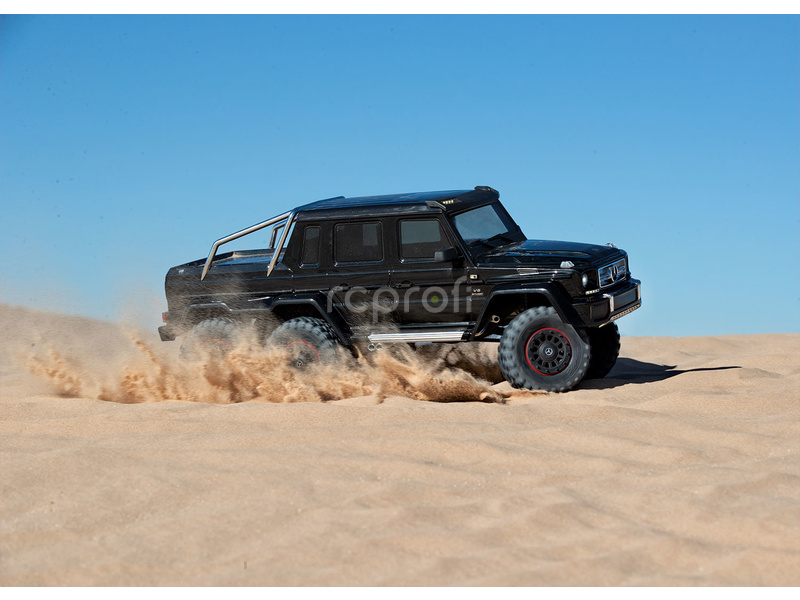 RC auto Traxxas TRX-6 Mercedes G 63 6x6 1:10 RTR, strieborné