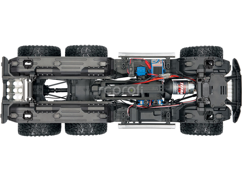 RC auto Traxxas TRX-6 Mercedes G 63 6x6 1:10 RTR, strieborné