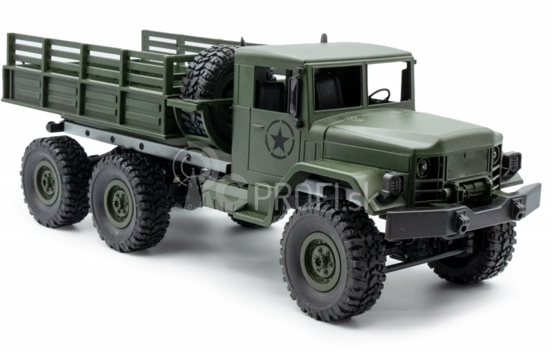 RC auto US vojenský truck, zelená