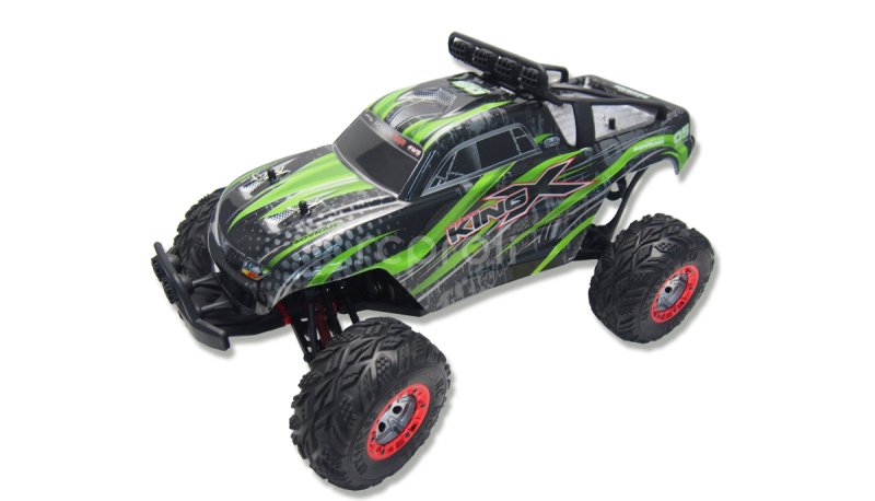 RC auto X-King PRO monstertruck, zelené