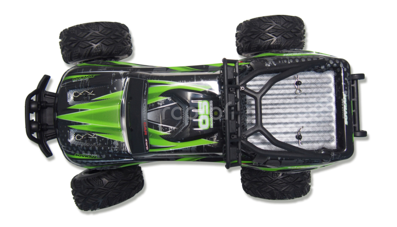 RC auto X-King PRO monstertruck, zelené