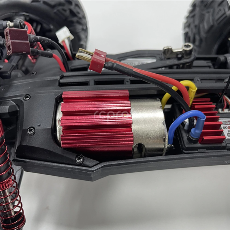 RC auto X9156 Speed truggy, červené + náhradná batéria