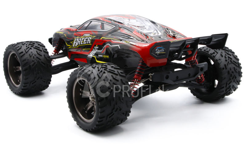 RC auto X9116 Challenger truggy, červená