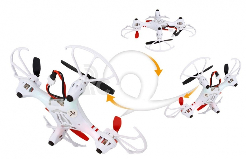 RC dron NANO, biela